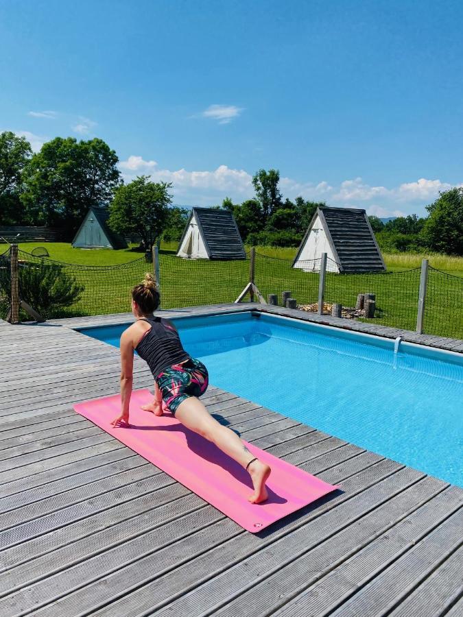 Greenvalleyglamping Sesce Pri Preboldu Zewnętrze zdjęcie